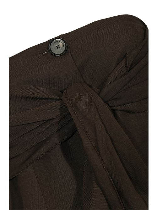 Top Atanas in misto lino e viscosa Liviana Conti | F6SL82W18-0